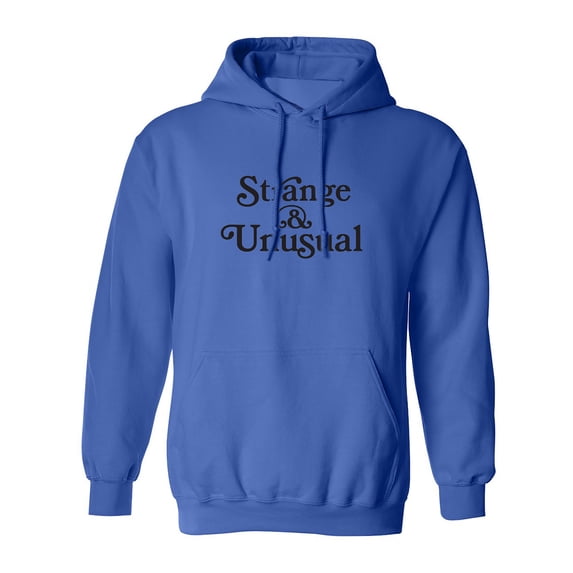 Strange & Unusual Adult Hooded Sweatshirt