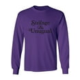 thumbnail image 1 of Strange & Unusual Adult Long Sleeve T-shirt, 1 of 3