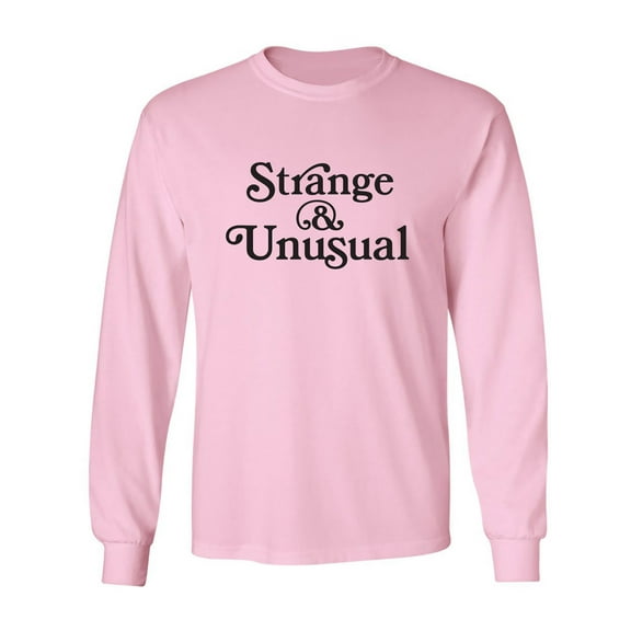 Strange & Unusual Adult Long Sleeve T-shirt