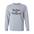 thumbnail image 1 of Strange & Unusual Adult Long Sleeve T-shirt, 1 of 3