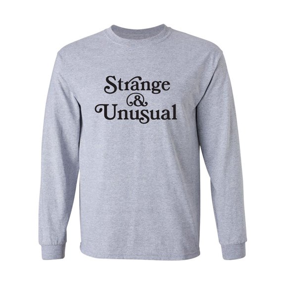 Strange & Unusual Adult Long Sleeve T-shirt