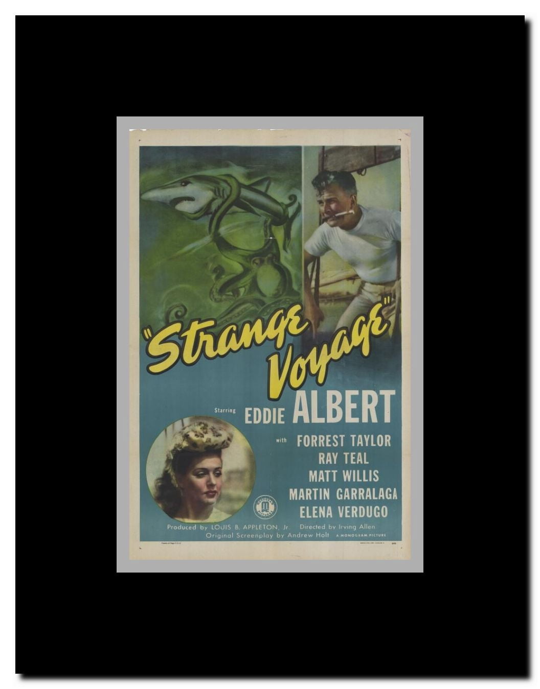 Strange Voyage Framed Movie Poster