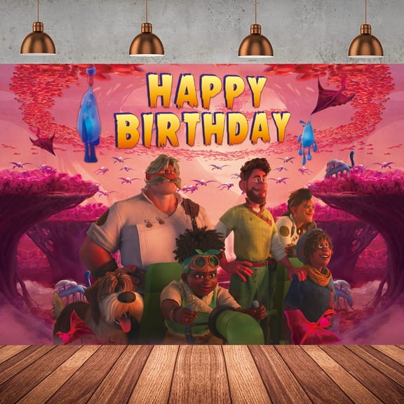 Strange World Party Backdrop Strange World Party Decorations Backdrop Banner for Birthday Room Decor Strange World Character Background for Birthday Party Supplies