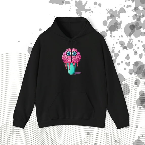 Strange and Cozy Gear Chill Mode Graphic Hoodie Sizes S-5XL