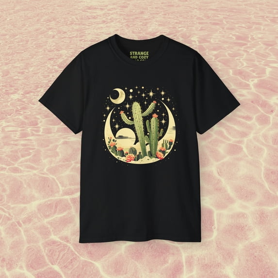 Strange and Cozy Gear Desert Dreamer Tee Graphic Tee, Sizes S-5XL