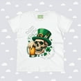 thumbnail image 1 of Strange and Cozy St. Patrick's Dead But Lucky Women's Cotton Tee, S - 3XL, 1 of 4