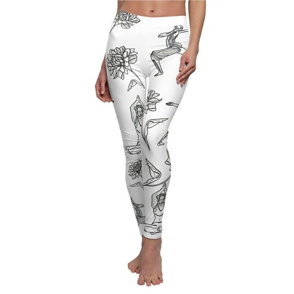 Strange and Cozy Women's Dahlia Yoga Leggings Stretch Fit, Sizes S-2XL