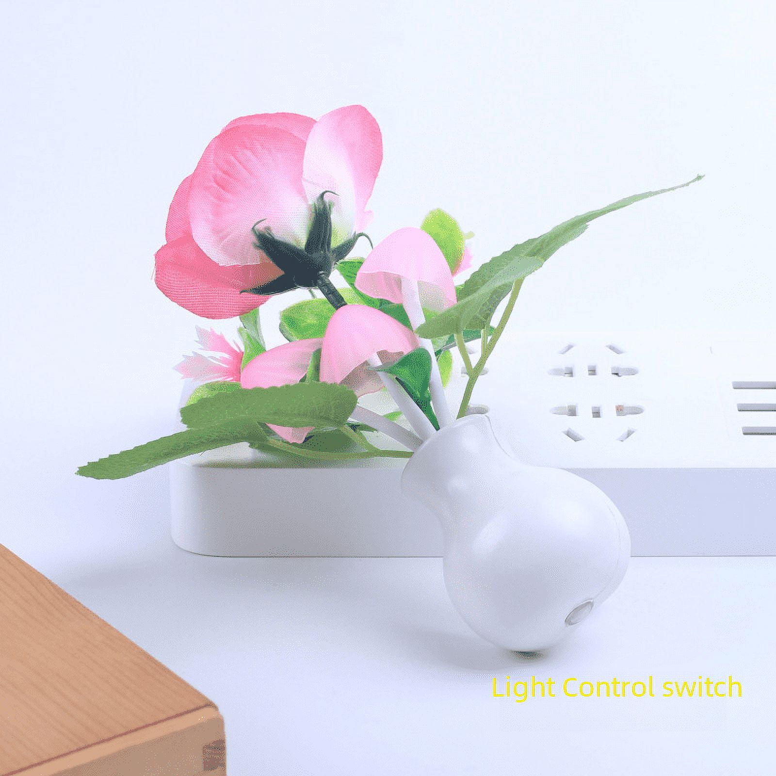 Strange wall lamp led light control induction Tulip night light plugin mushroom lamp US