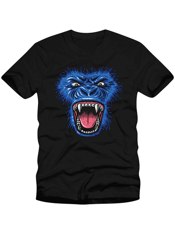 Ape Short Sleeve T-Shirt Black, Small, Men's