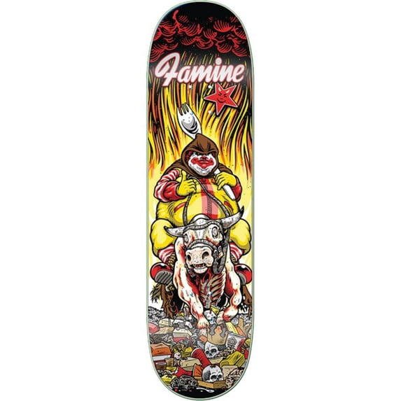 StrangeLove Skateboards Sean Cliver Famine Skateboard Deck - 8.75" x 32.5" (Deck Only)