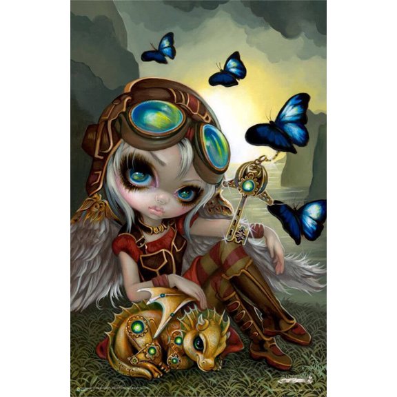 Strangeling - Clockwork Dragonling Mini Poster 11" x 17"