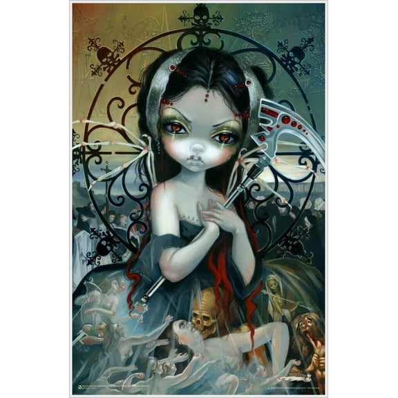 Strangeling - Unseelie Court Death Mini Poster 11.5" x 17.5" - Laminated