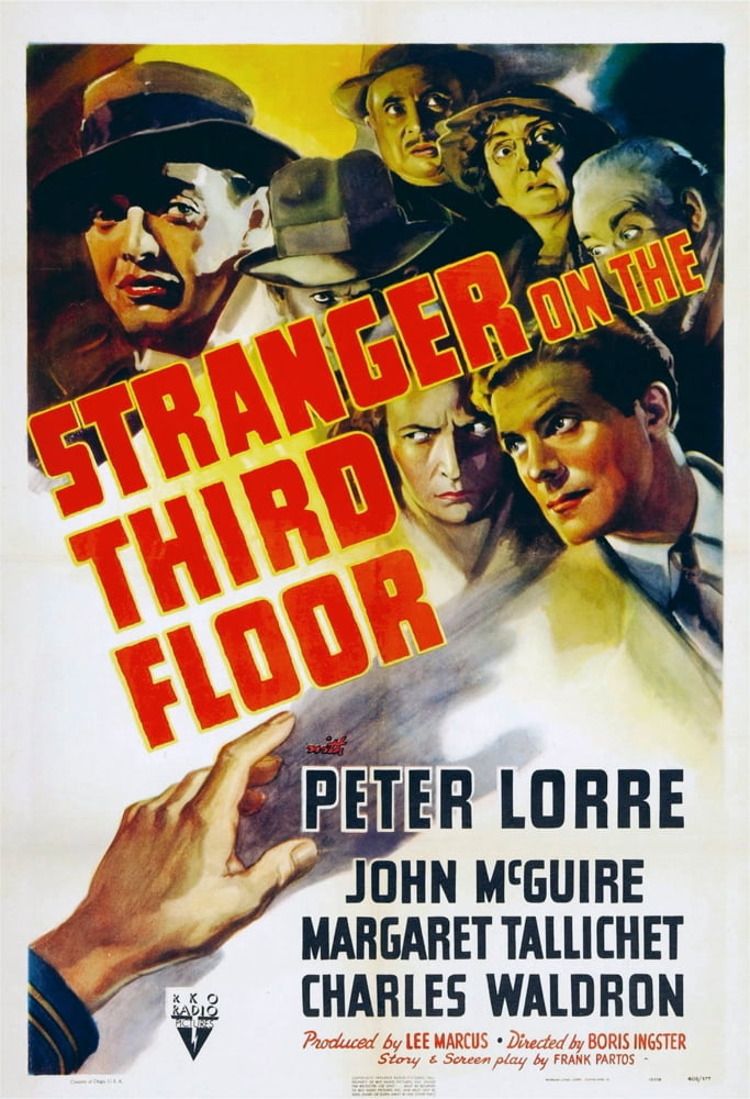Stranger On The Third Floor Canvas Art - (24 x 36)