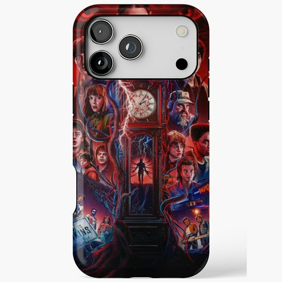 Stranger Sci Fi Horror TV Art Case for iPhone 11 12 13 14 15 16 17 Pro Max