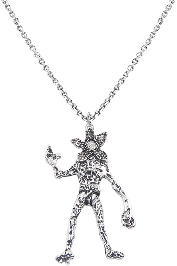 Stranger TV Necklace, Classic Movie Themed Pendant, Halloween Cosplay Character Stylish Jewelry, Gift for Teens and Adults
