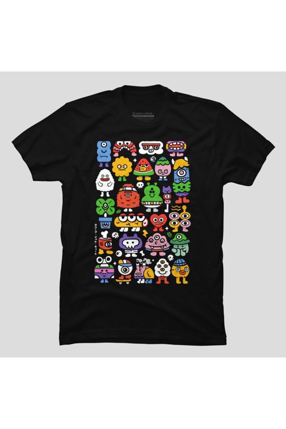 Stranger Than Cute Funny Retro Cartoon Meme Humor K51889 Unisex T-Shirt – Extended Sizes Up to 5XL
