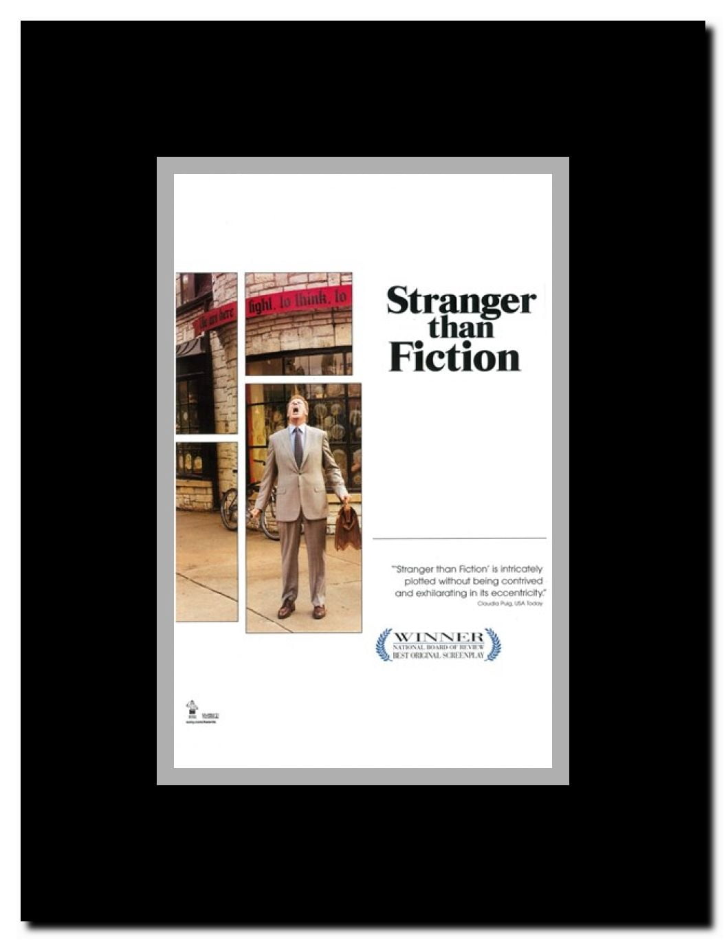 Stranger Than Fiction Framed Movie Poster