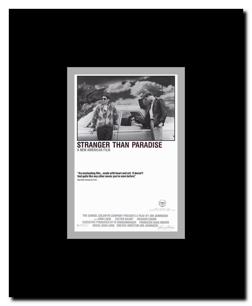 Stranger Than Paradise Framed Movie Poster