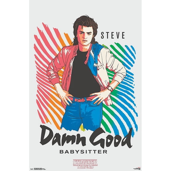 Stranger Things 2 - Babysitter Poster and Poster Clip Bundle