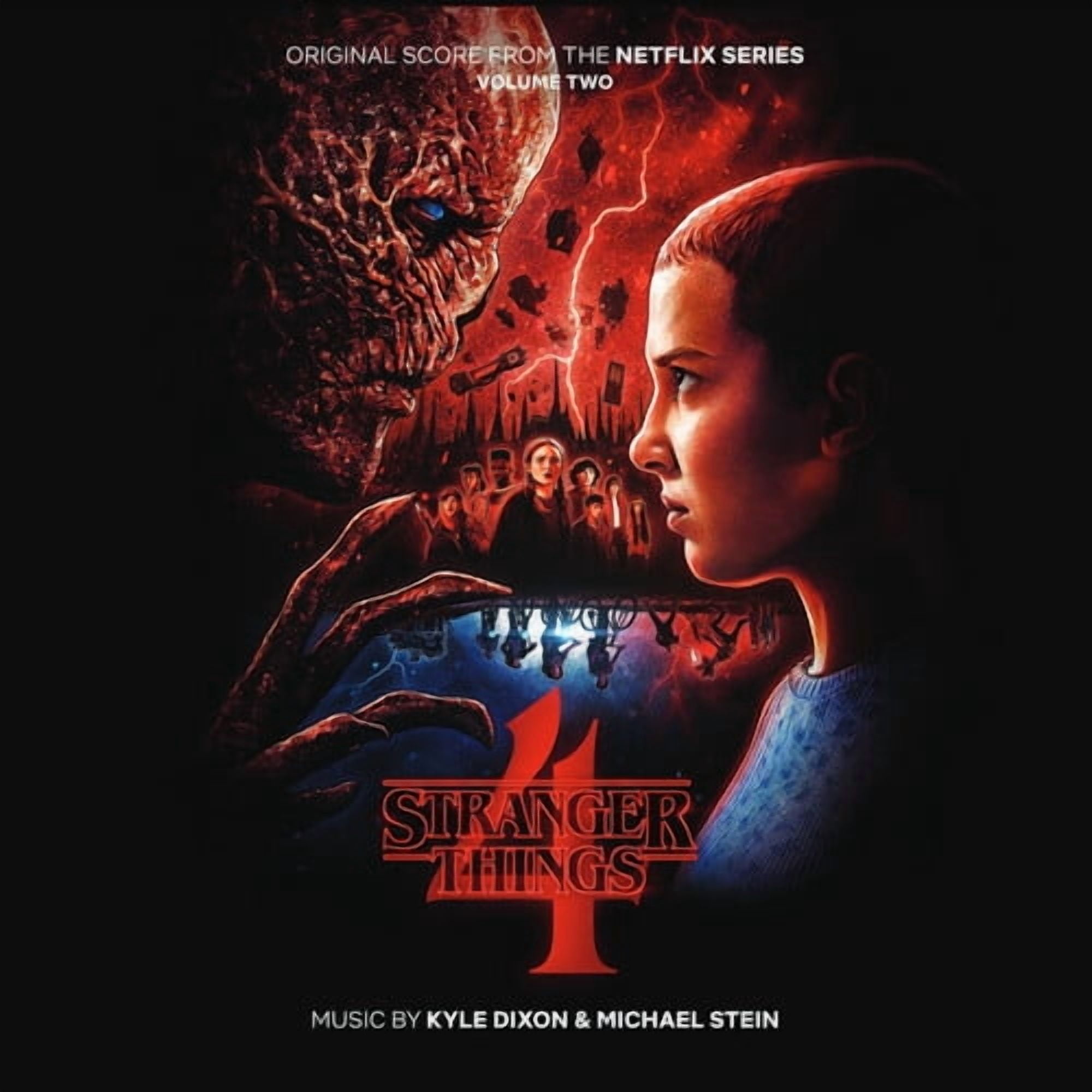 Dixon,Kyle / Stein,Michael - Stranger Things 4: Volume 2 Soundtrack - Clear Red - Music & Performance - Vinyl