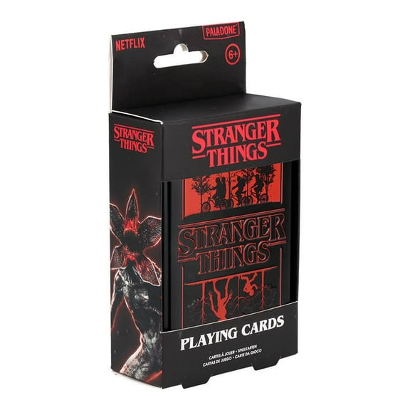 Stranger Things 5 Playing Cards Gift Set - Collectible Tin Box