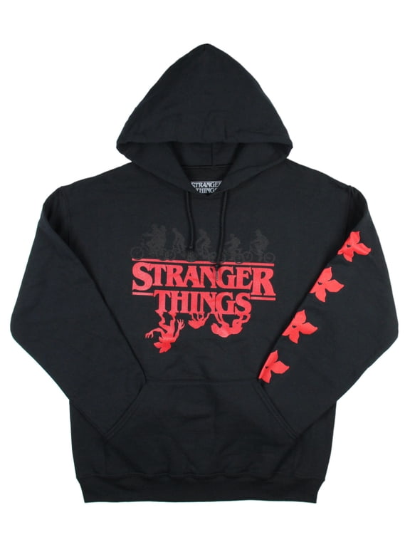 Stranger Things Adult Men's Upside Down Demogorgon Evolution Pullover Hoodie