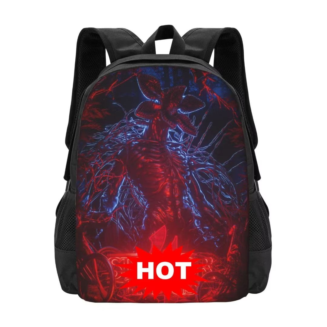 Stranger Things Backpacks Horror Movie Pattern School Backpack