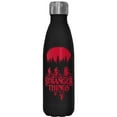 thumbnail image 1 of Netflix Stranger Things Black and Red Main Poster Stainless Steel Water Bottle, 1 of 3