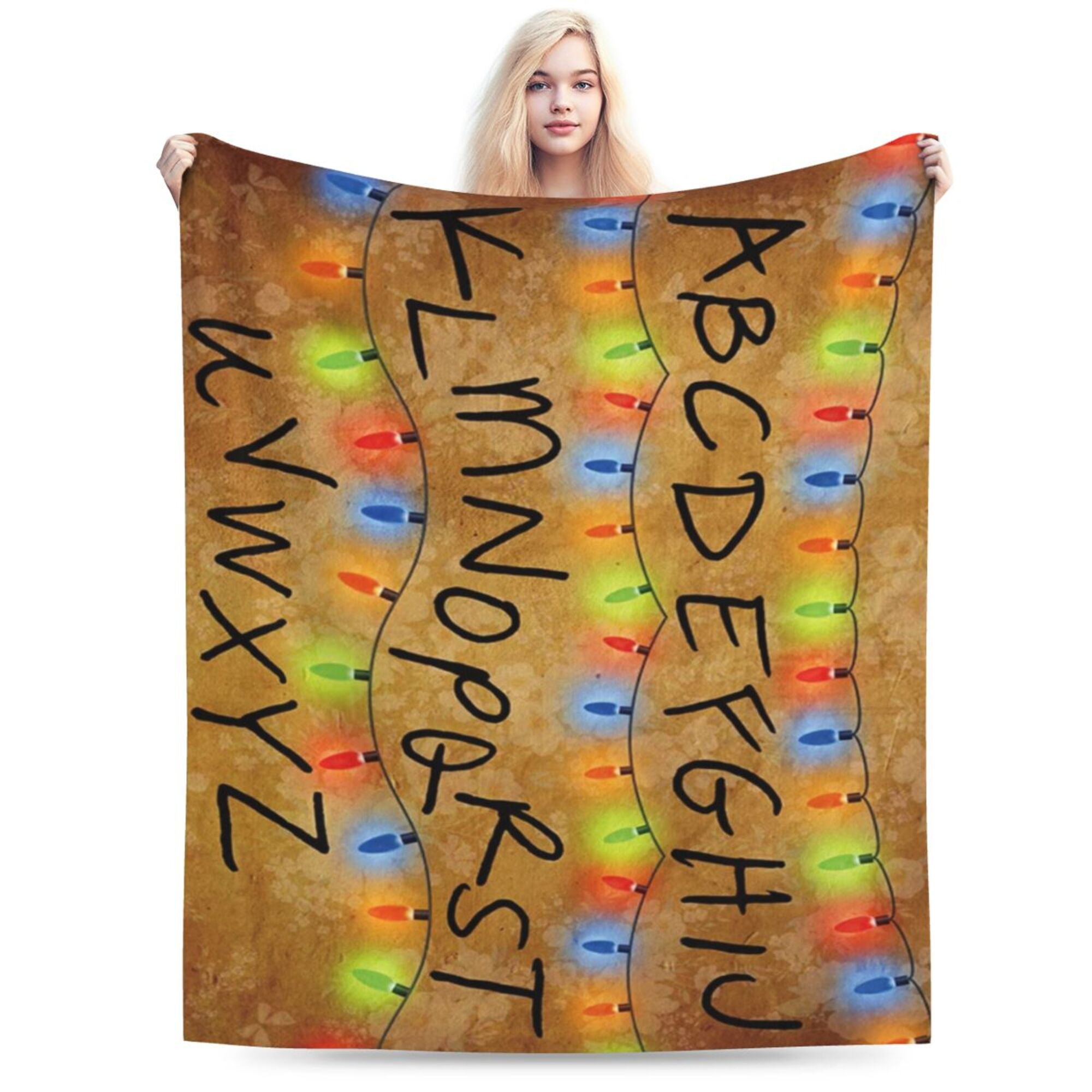 Stranger Things Blanket, Horror Movie Throw Blanket, Cozy Soft