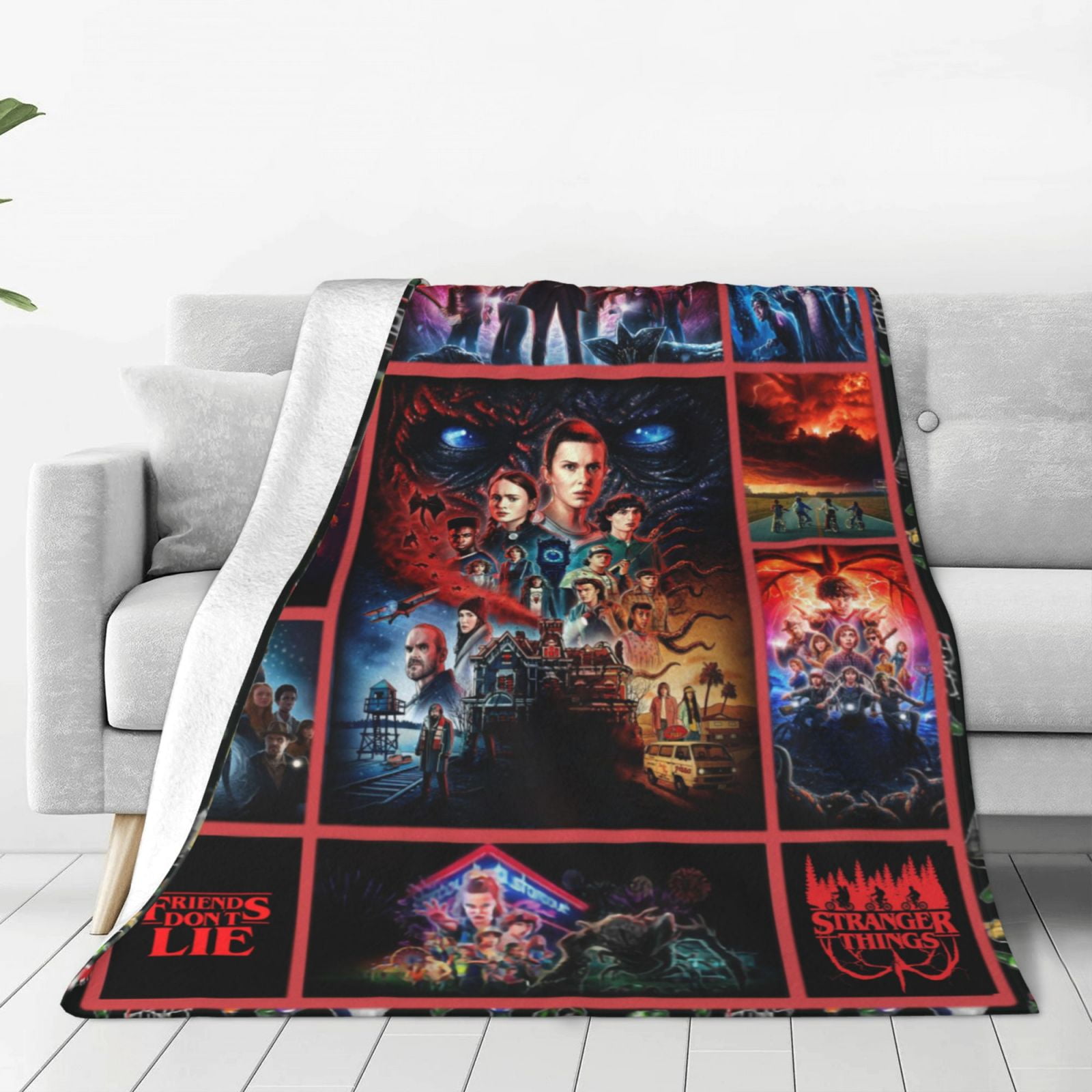 Stranger Things Throw Blanket