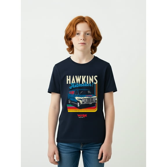 Stranger Things, Boys' & Big Boys' Graphic Tee, Hitmaker, Sizes 4-18