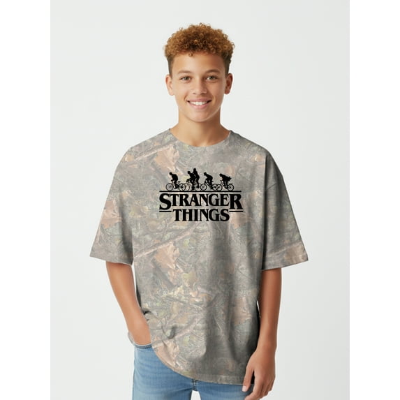 Stranger Things, Boys' & Big Boys' Graphic Tee, Sizes 4-18