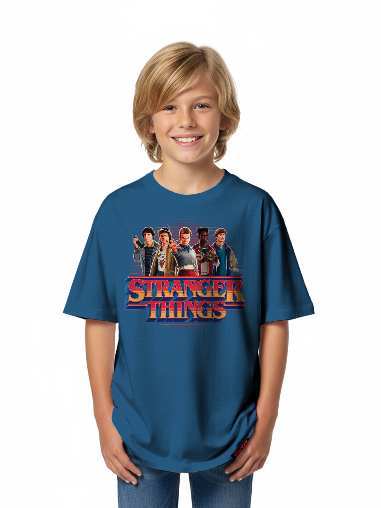 , Boys' & Big Boys' Graphic Tee, Stranger Gang, Sizes 4-18
