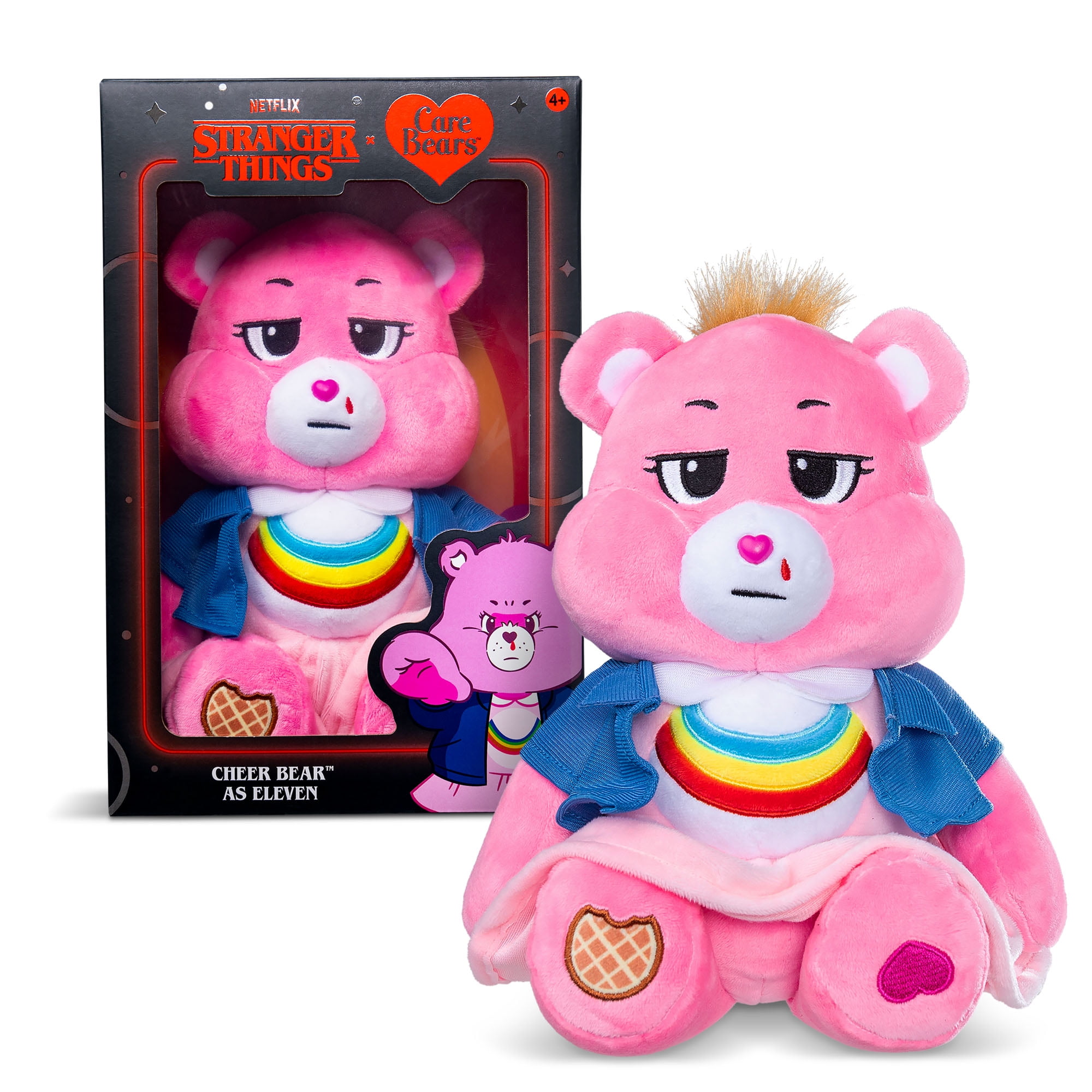 Netflix - Care Bears x Stranger Things Cheer Bear as Eleven, 12