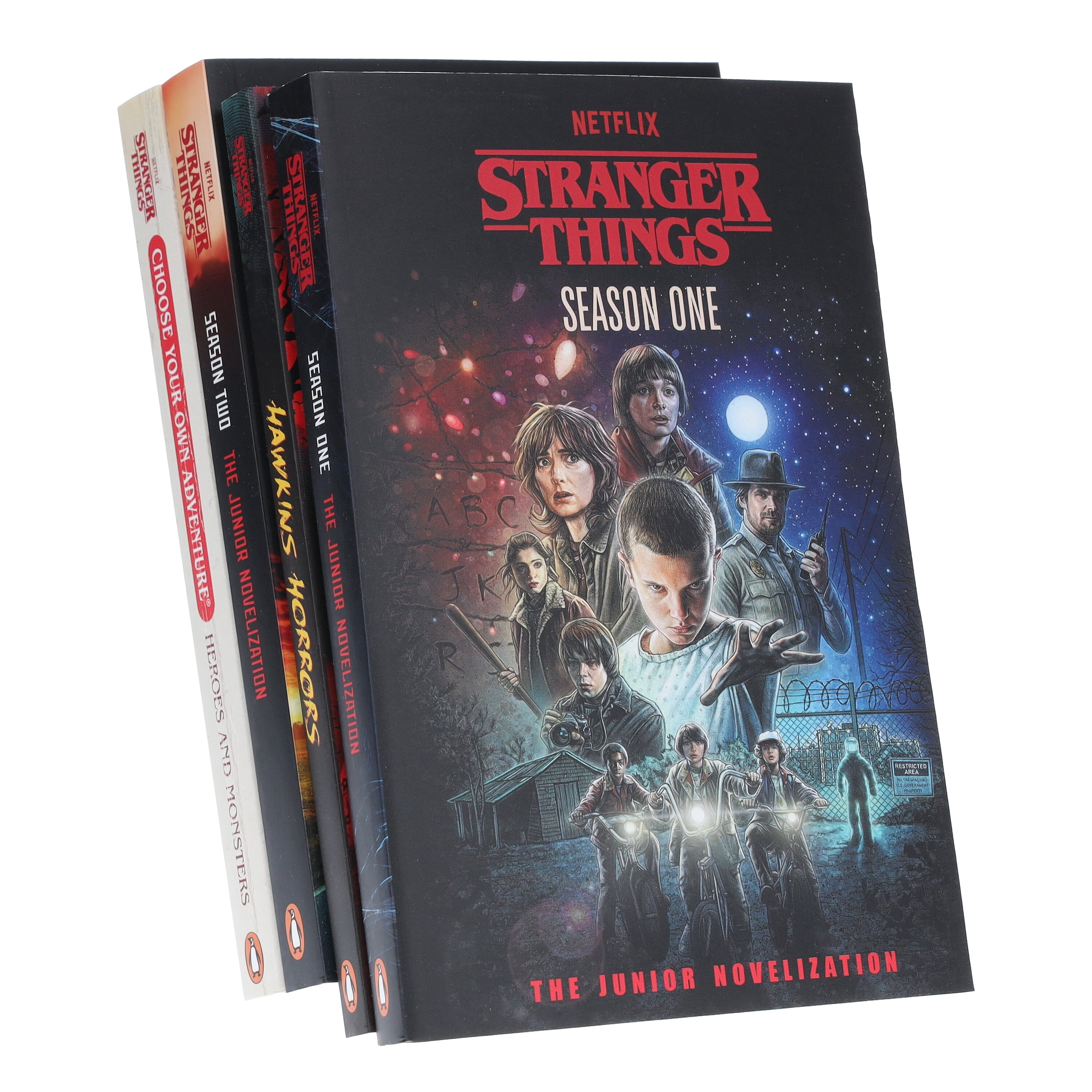 洋書 Stranger things 公式設定資料・台本(1-4)セット Stranger Things Collection 4 Books Set - Ages 7-14 - Paperback