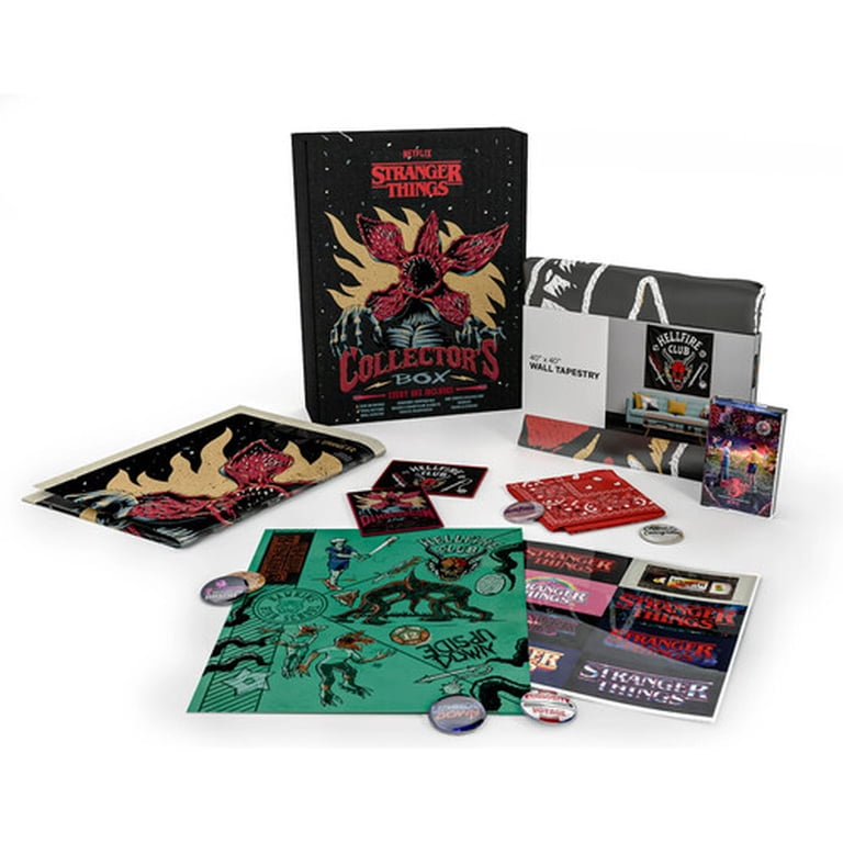 Stranger Things Collectors Box Bundle - Features Over 10 Exclusive