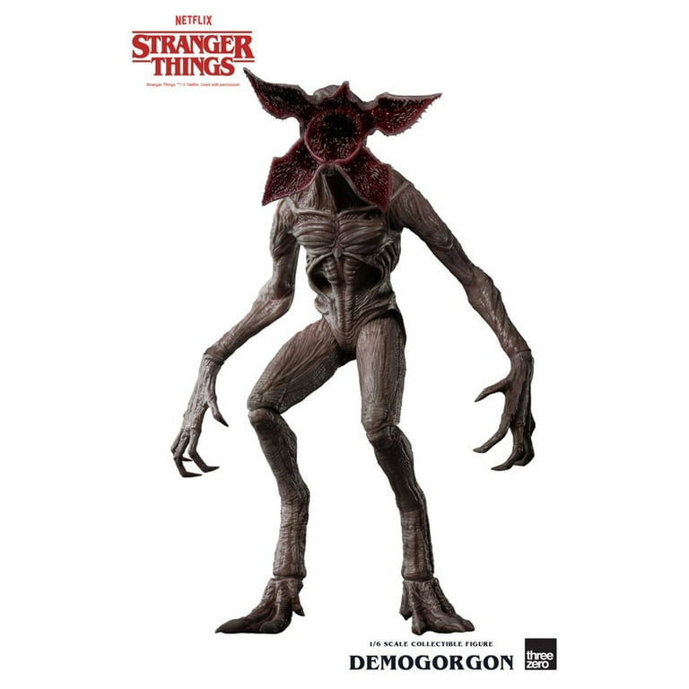 Threezero Stranger Things Demogorgon Toy Action Figure, 1:6 Scale