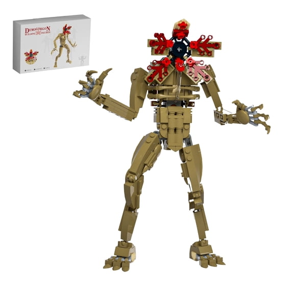 Demogorgon Building Blocks Set 354PCS, Stranger Monster Toys Action Figure, Horror Collectible, Gifts for Kids Adults Fans Ages 6+