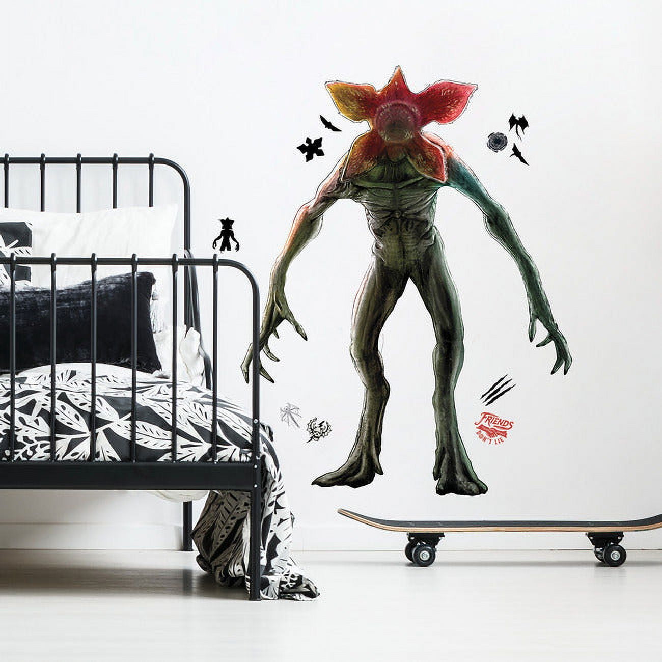 Ac Machine Sticker RoomMates Stranger Things Demogorgon Wall Decal, Peel & Stick, Giant ...