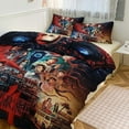 Stranger Things Duvet Cover Set Twin Size Bedding for Unisex, Bedroom