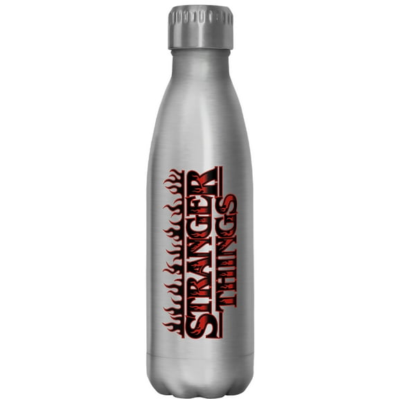 Netflix Stranger Things Flame Logo Stainless Steel Water Bottle