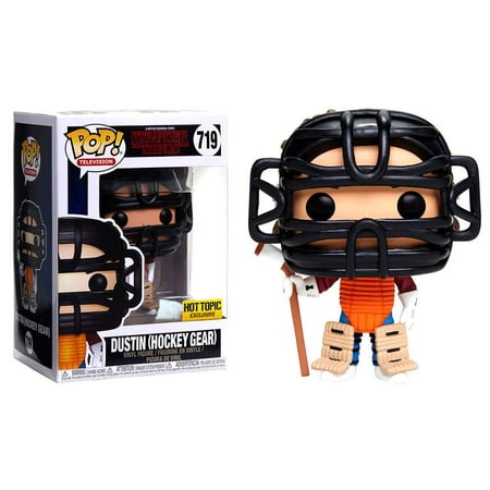 Stranger Things Funko POP! TV Dustin Vinyl Figure (Hockey Gear)