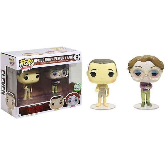 Stranger Things Funko POP! TV Upside Down Eleven & Barb Vinyl Figure 2-Pack