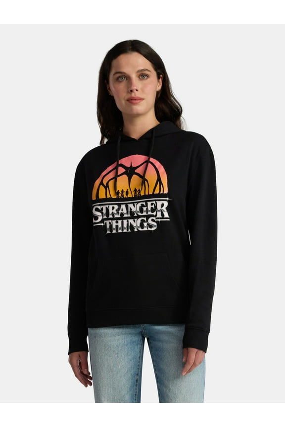 Netflix Stranger Things Graphic Hoodie, Women's and Women's Plus