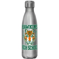 Netflix Stranger Things Hawkins High School Logo Stainless Steel Water Bottle