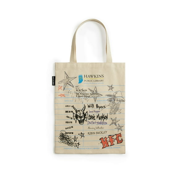 Stranger Things: Hawkins Public Library Tote Bag, (Hardcover)