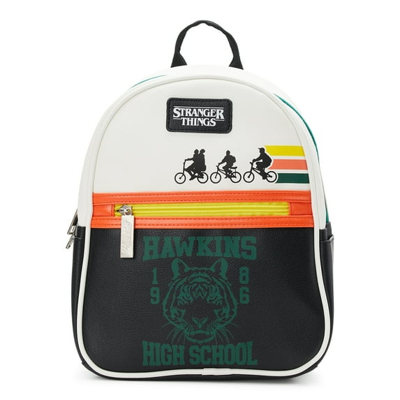 Stranger Things Hawkins Women's Mini Backpack, Multi-Color