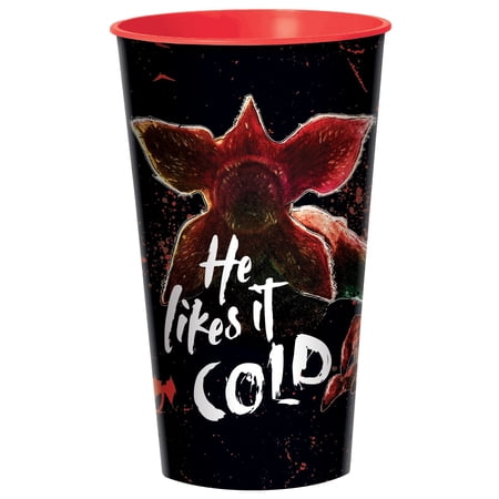 Stranger Things He Likes It Cold Plastic Cup, 32oz, 1ct