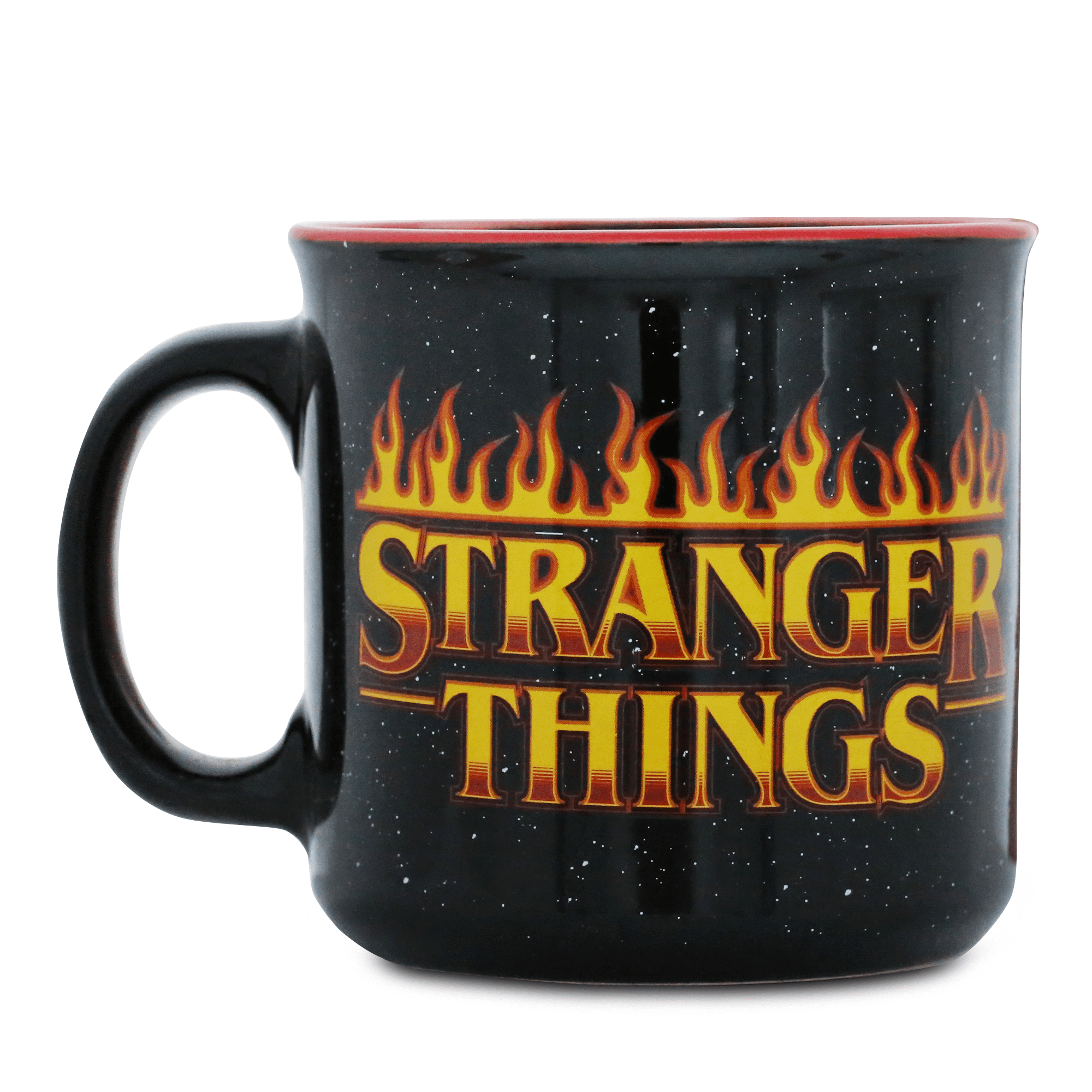 Stranger things Mug & Gift Set Key Ring Black