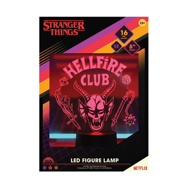 Stranger Things Hellfire Club Color Changing LED Night Light